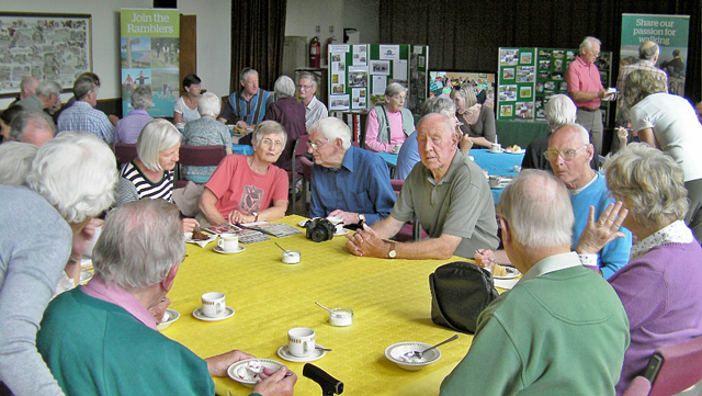 Members and retired ex-members reminisce on past times